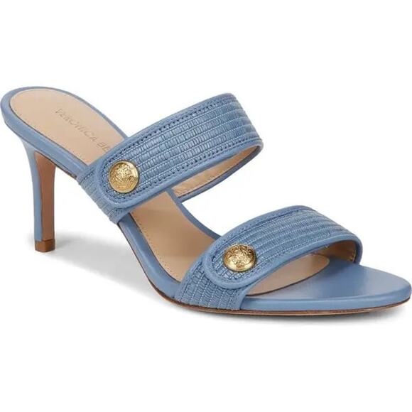 Veronica Beard Shoes - Veronica Beard Sona blue sandals size 8.5